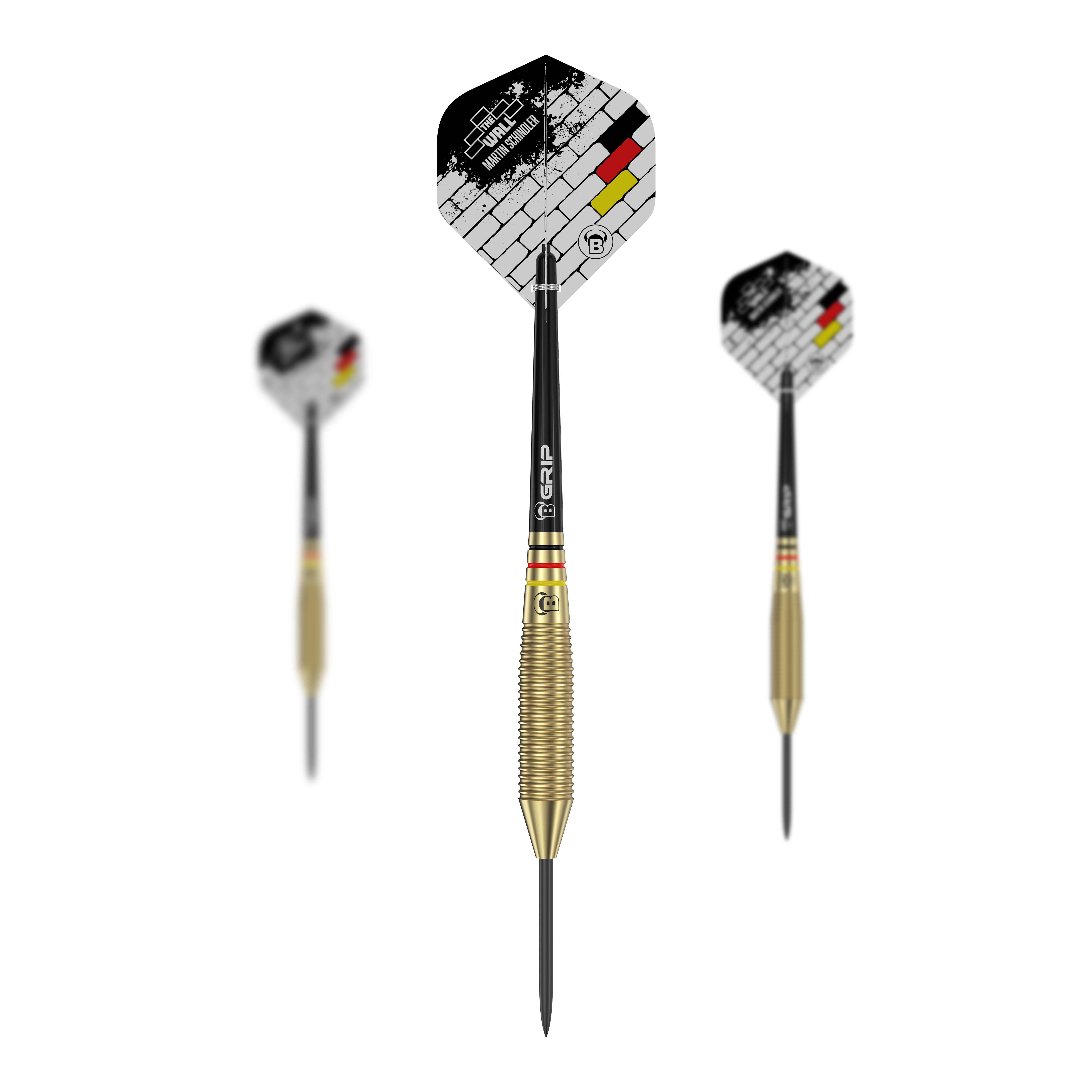 Stieren Martin Schindler De Muur Messing Steeldarts